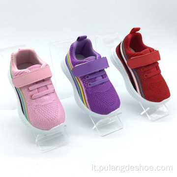 nuove scarpe sportive colorate per bambini alla moda